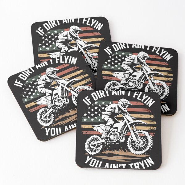 Item preview, If Dirt Ain't Flyin You Ain't Tryin Dirt Bike Motocross designed and sold by CareTopping.