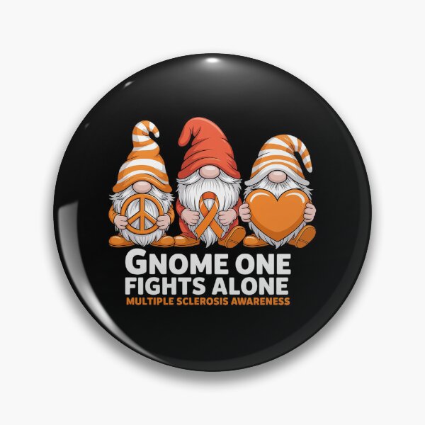 Item preview, Multiple Sclerosis Gnome One Fights Alone Ms Awareness designed and sold by MaryoKing.