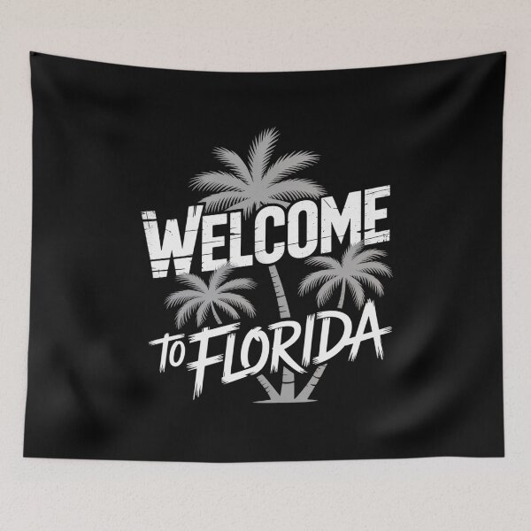 Item preview, Welcome To Florida  Beach Ocean Summer Vacation designed and sold by HeinzanoWeno.