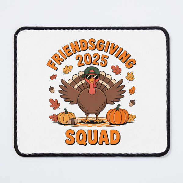 Item preview, Squad Turkey Thankful Friendsgiving Humor Friends Party 90s designed and sold by Daleburuling.