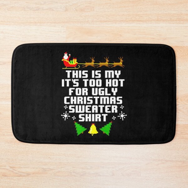 Item preview, Hot My This Is For Ugly Meme Funny Too It's Christmas Shirt Sweaters designed and sold by JasonCorvar.