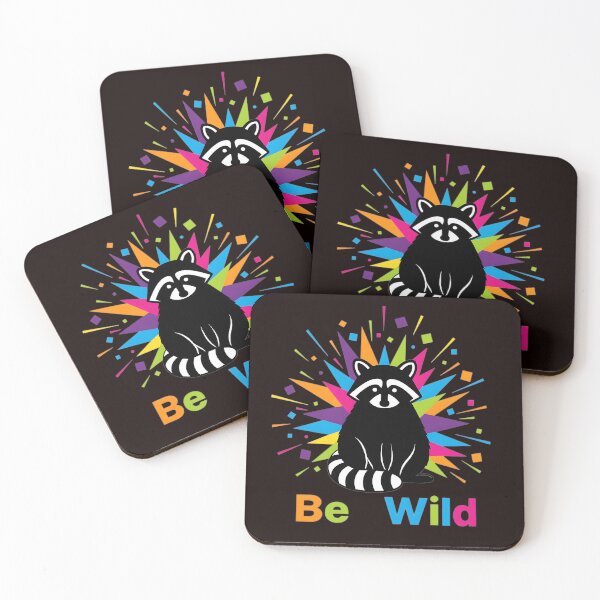 Item preview, Be Wild Shirt Raccoon tee Trash Panda Tee designed and sold by IvoryArtDesign.