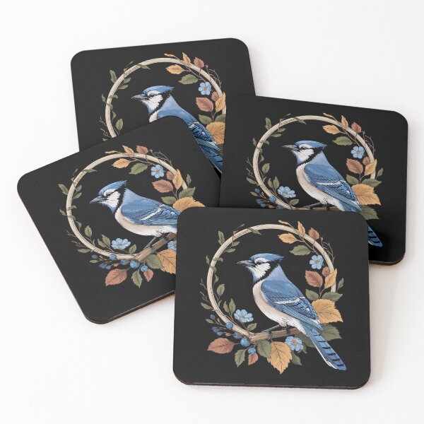 Item preview, Cute Cottagecore Floral Blue jay Aesthetic Women  designed and sold by RsFilsingerArt.