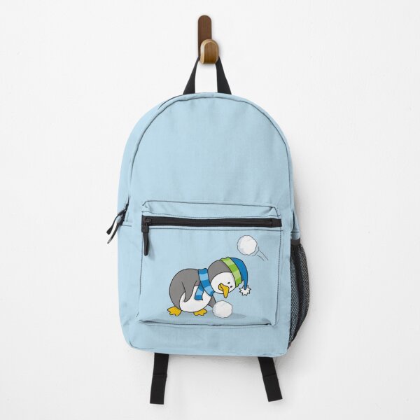 Item preview, Little Penguin Getting a Snow Ball designed and sold by sifis.
