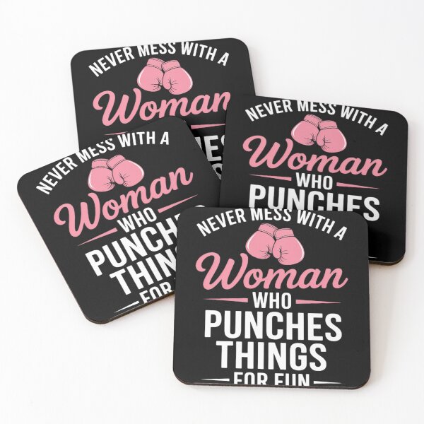 Item preview, Never mess with a Woman who punches Things 12 designed and sold by ToggleBet.