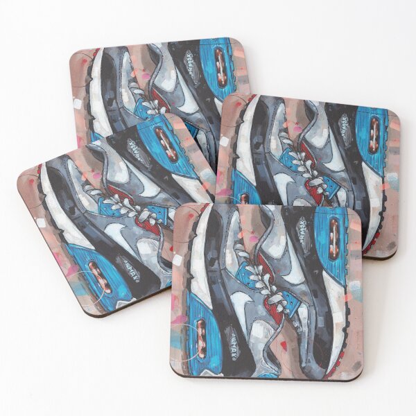 Item preview, Nike Air Max 90 Blue painting designed and sold by GalleryKauffeld.