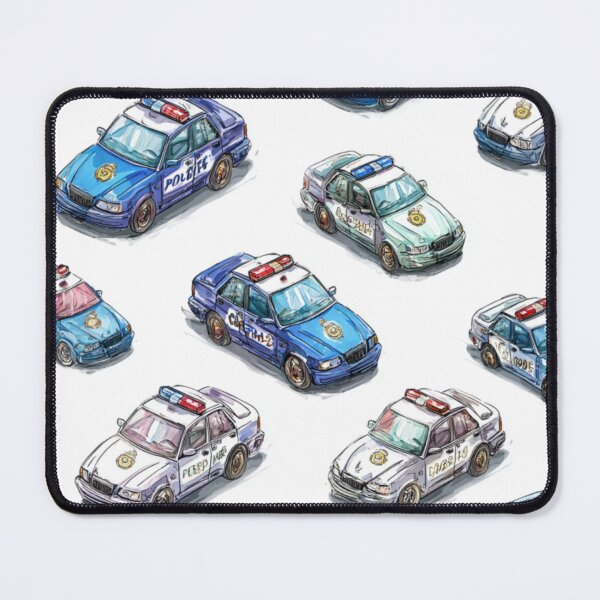 Item preview, Police cars pattern for boys designed and sold by SmileshareShop.