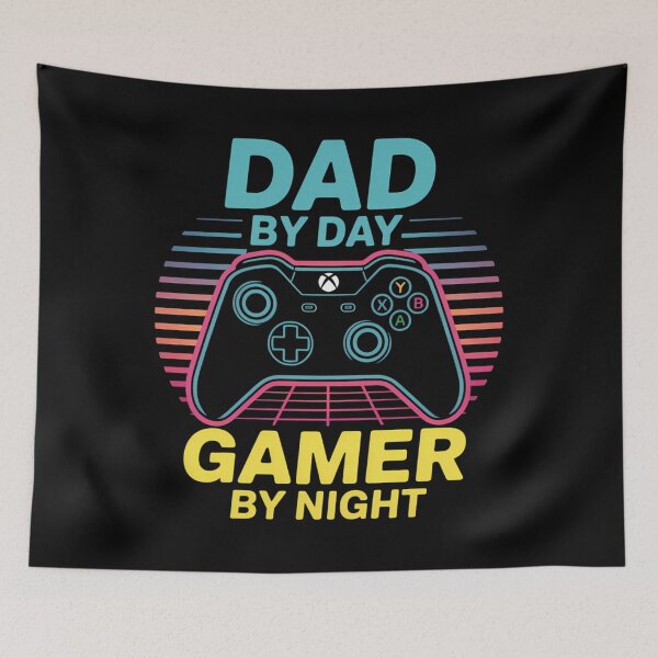 Item preview, Dad By Day Gamer By Night Video Games Lover Gamer Dad designed and sold by papertaless.