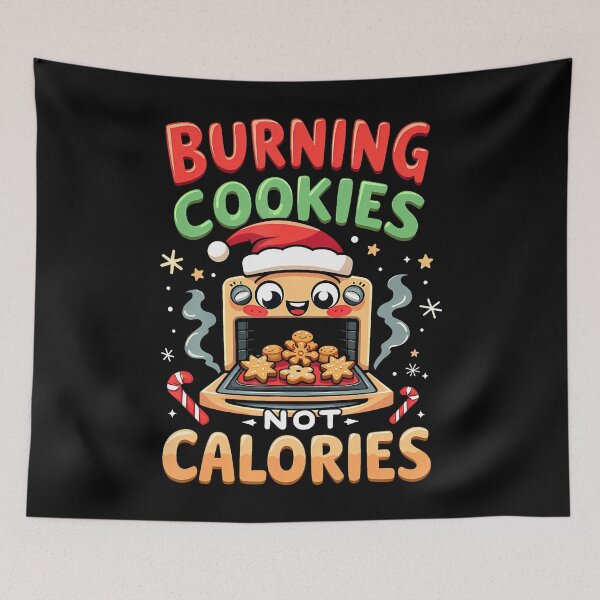 Item preview, Burning Cookies Not Calories designed and sold by MelanieMiram1.