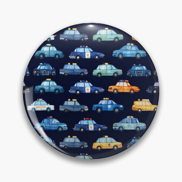 Item preview, Police cars pattern for boys  designed and sold by SmileshareShop.