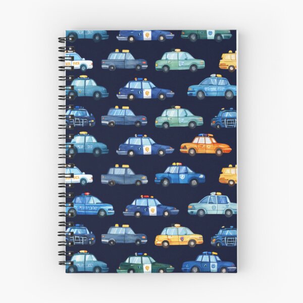 Item preview, Police cars pattern for boys  designed and sold by SmileshareShop.