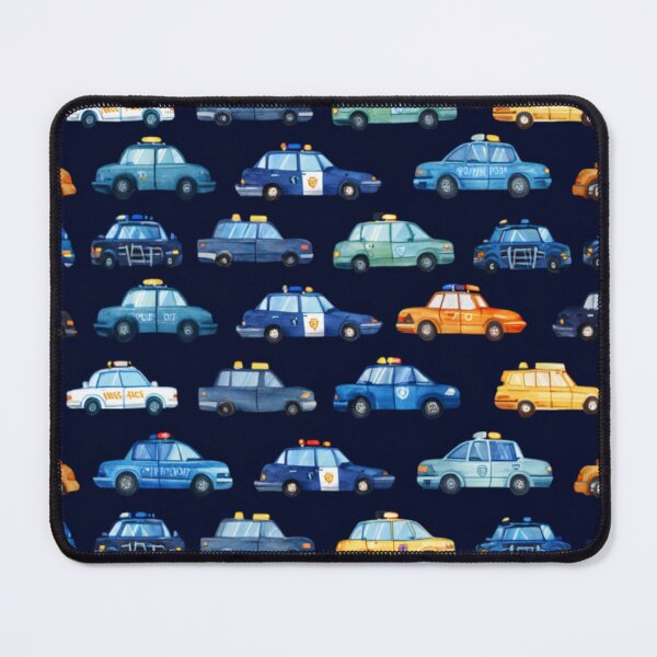Item preview, Police cars pattern for boys designed and sold by SmileshareShop.