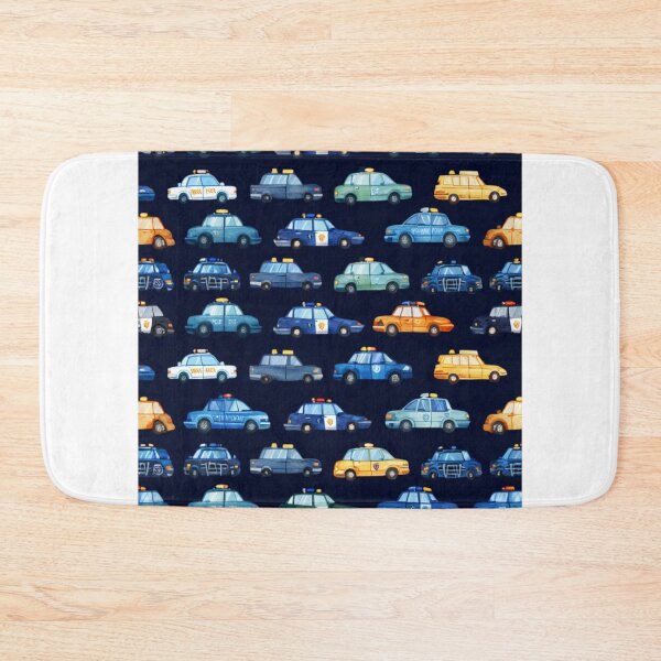 Item preview, Police cars pattern for boys  designed and sold by SmileshareShop.