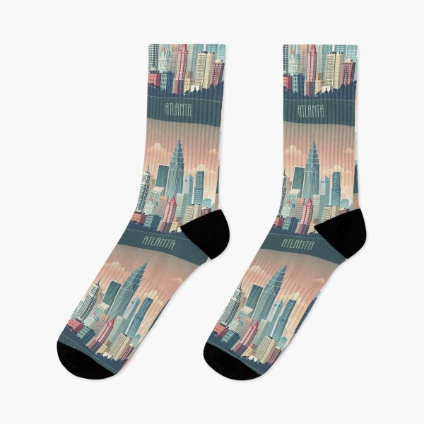 Item preview,  Minimalist skyline of  Atlanta designed and sold by paulrommer.
