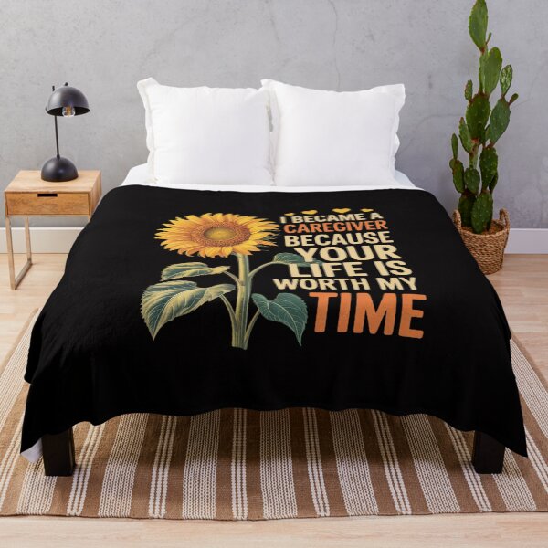 Item preview, I Became Caregiver Because Your Life Is Worth Time Caregiver designed and sold by MuteElevent.