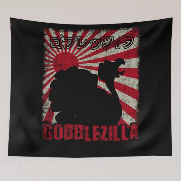 Item preview, Style Retro Gobblezilla Thanksgiving Happy Humor Funny Quote designed and sold by nguyenconguan80.