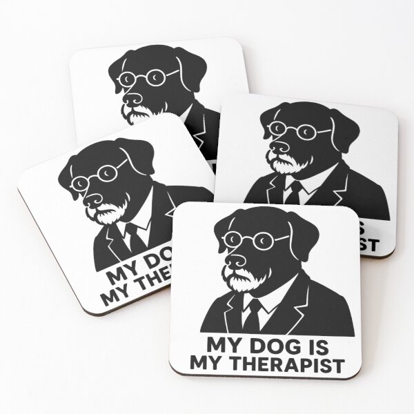 Item preview, My Dog Is My Therapist – Dog Psychologist Humor designed and sold by Stellar Worshop.