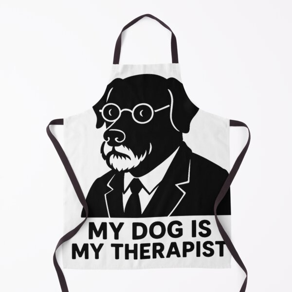 Item preview, My Dog Is My Therapist – Dog Psychologist Humor designed and sold by Stellar Worshop.