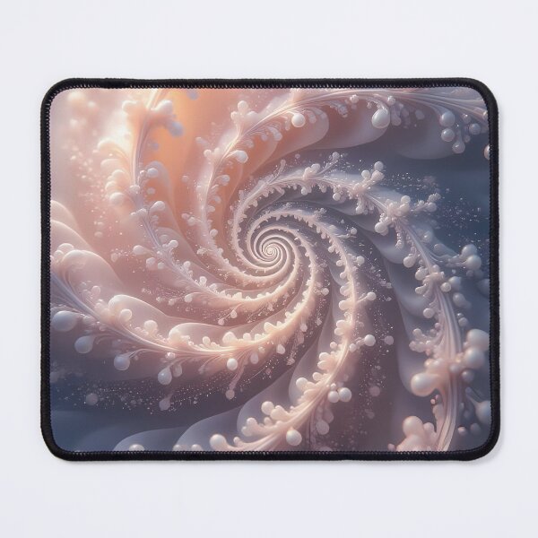 Item preview, Elegant Spiral of Coral Pearls, Pearl Spiral Art (image size 8320x12480) designed and sold by Digital-Davinci.
