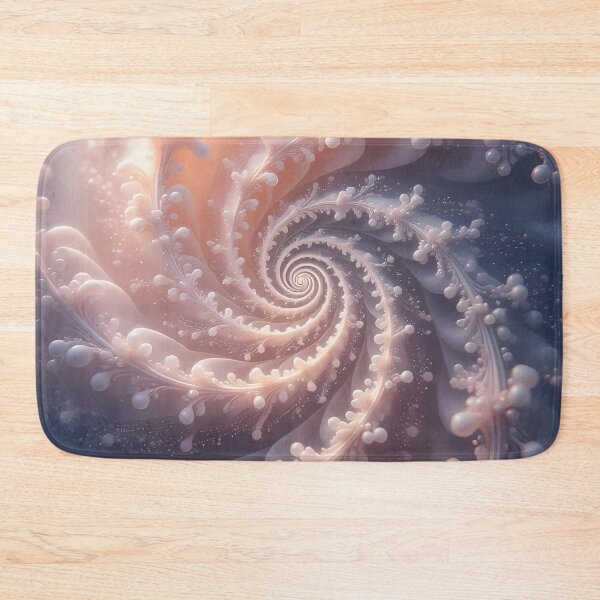 Item preview, Elegant Spiral of Coral Pearls, Pearl Spiral Art (image size 8320x12480) designed and sold by Digital-Davinci.