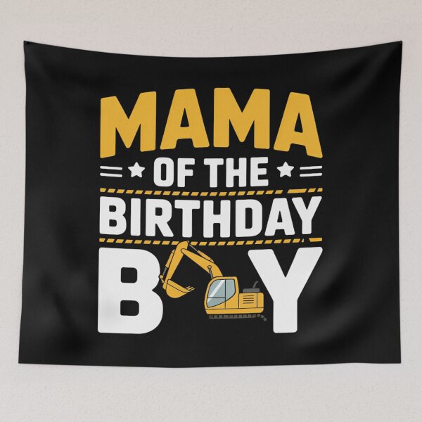 Item preview, Mom Of The Birthday Boy Construction Theme Party Matching designed and sold by papertaless.