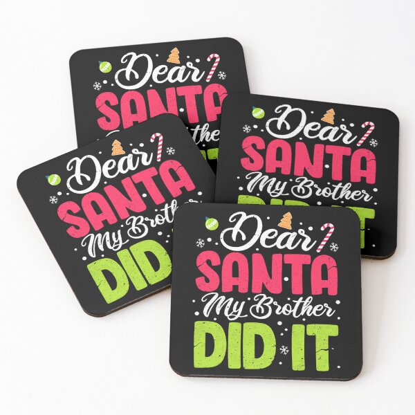 Item preview, Santa Christmas Funny Holiday Retro Vintage It Dear Did Brother My designed and sold by MediarMedic.