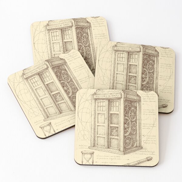 Item preview, tardis da vinci designed and sold by LgndryPhoenix.