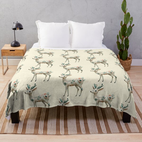 Item preview, Whimsical Botanical Deer designed and sold by CharlottePlaceArt.