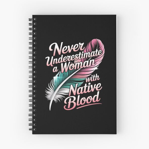 Item preview, Never Underestimate A Woman With Native Blood Indigenous designed and sold by ToggleBet.
