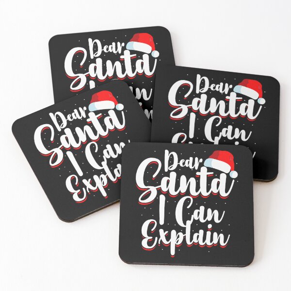Item preview, On Naughty I Christmas Santa List Can Funny Santa Explain Dear The designed and sold by JoelyNavarro.