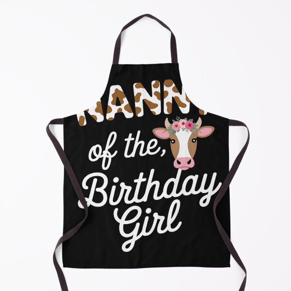 Item preview, Nanny Of The Birthday Girl Cow Grandma Family Party designed and sold by Eskomeranola.