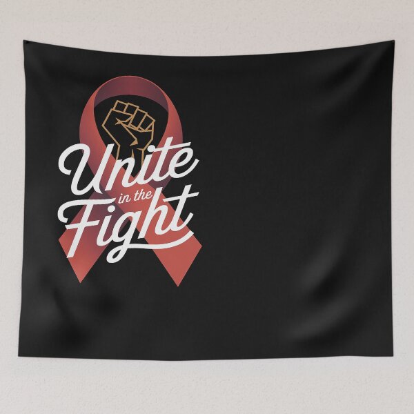 Item preview, National HIV Awareness Day Unite Fight Against AIDS designed and sold by Eskomeranola.