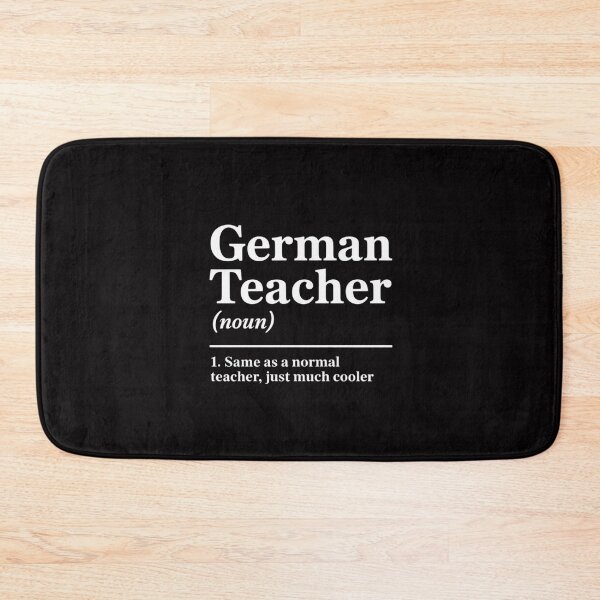 Item preview, German Teacher Definition Back To School First Day designed and sold by MuteElevent.