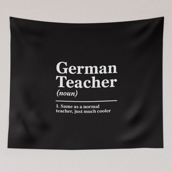 Item preview, German Teacher Definition Back To School First Day designed and sold by MuteElevent.