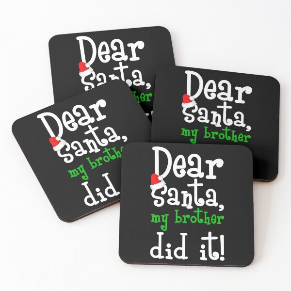 Item preview, Retro My Brother Holiday It Christmas Vintage Funny Did Santa Dear designed and sold by MediarMedic.