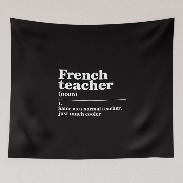 Item preview, French Teacher Definition Back To School First Day designed and sold by MuteElevent.