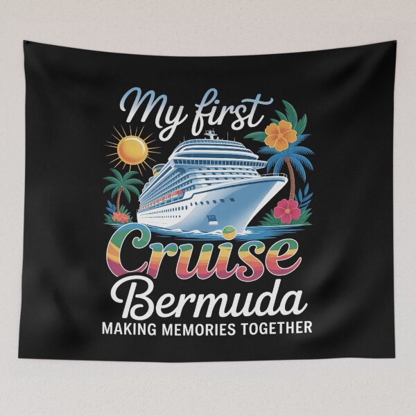 Item preview, My First Cruise Bermuda First Time Cruise Vacation designed and sold by MaryoKing.