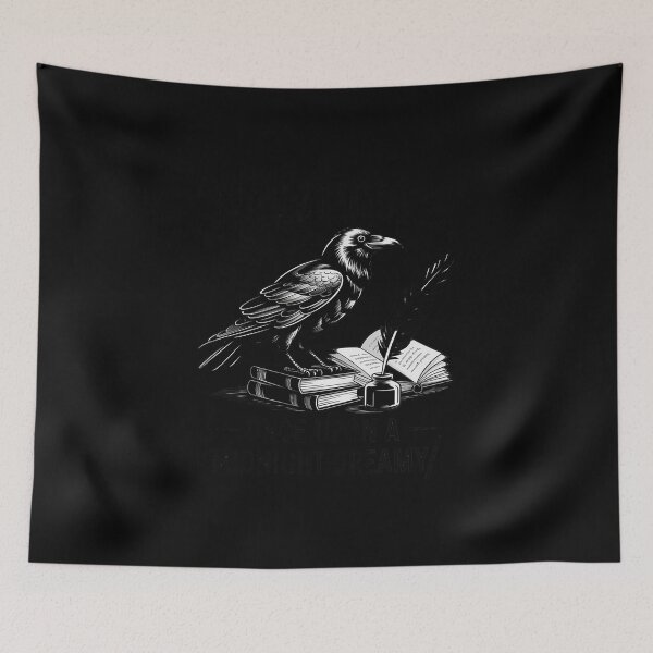 Item preview, Nevermore Once Upon A Midnight Dreary Gothic Literature designed and sold by ToggleBet.