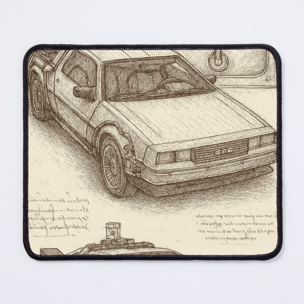Item preview, maccinna del tempo da vinci delorean designed and sold by LgndryPhoenix.