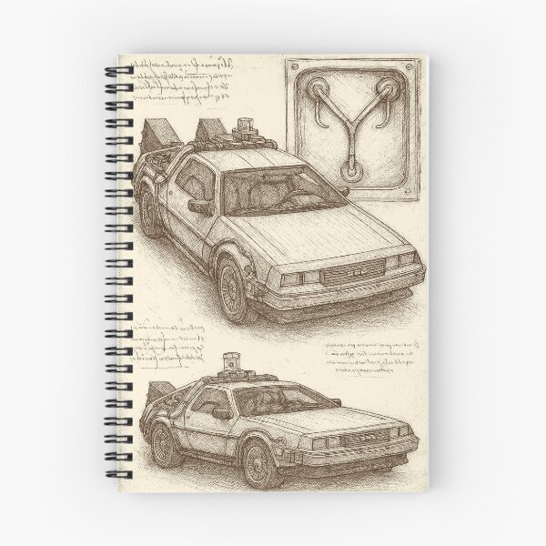 Item preview, maccinna del tempo da vinci delorean designed and sold by LgndryPhoenix.