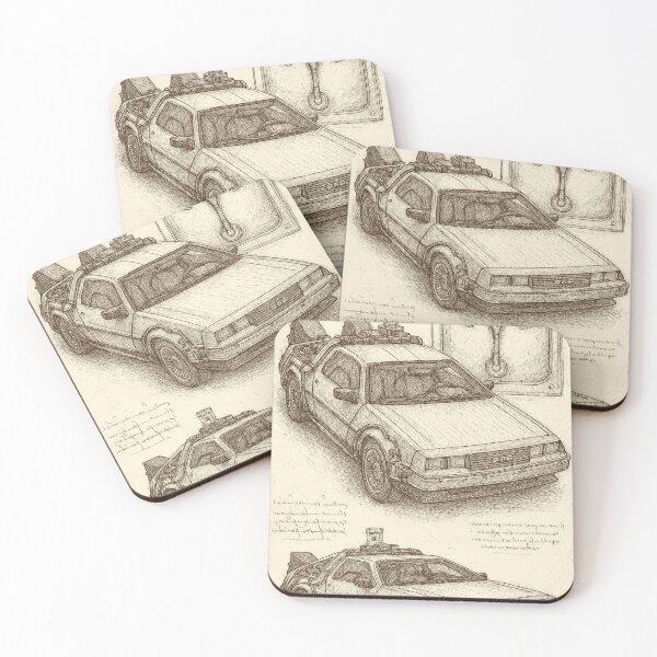 Item preview, maccinna del tempo da vinci delorean designed and sold by LgndryPhoenix.