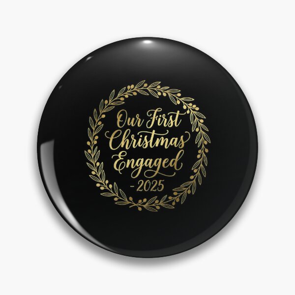 Item preview, Our First Christmas Engaged - 2025 designed and sold by yusufdehbi.