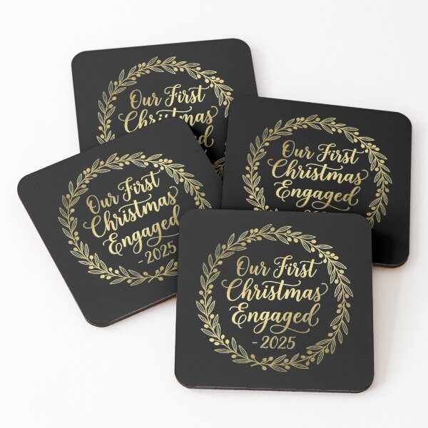 Item preview, Our First Christmas Engaged - 2025 designed and sold by yusufdehbi.