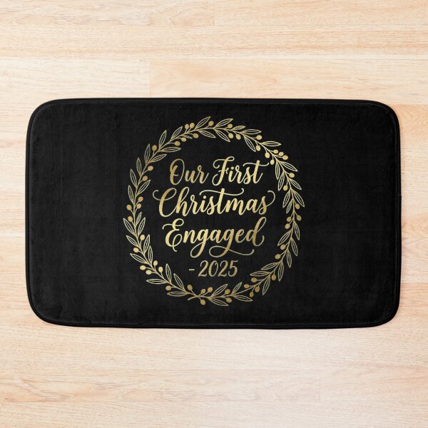 Item preview, Our First Christmas Engaged - 2025 designed and sold by yusufdehbi.