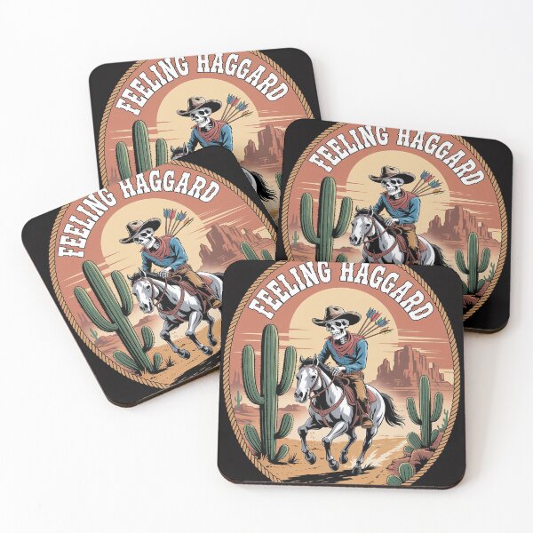 Item preview, Feeling Haggard Country Music Western Outlaw Cowboy Old West designed and sold by MuteElevent.