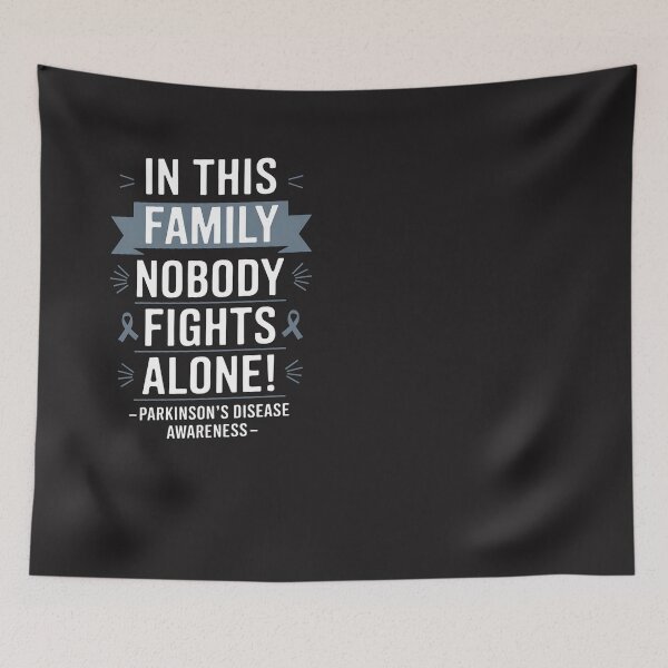 Item preview, Nobody fights alone Parkinson's Disease Awareness designed and sold by Eskomeranola.