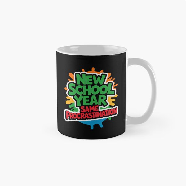 Item preview, New School Year Same Procrastination  Back to School designed and sold by ToggleBet.