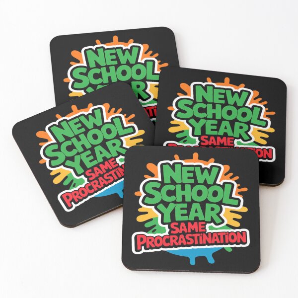 Item preview, New School Year Same Procrastination  Back to School designed and sold by ToggleBet.