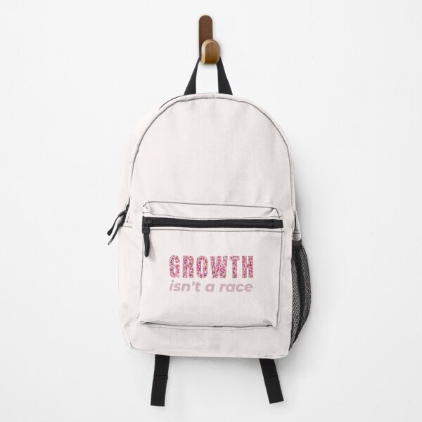 Item preview, Growth Isn't A Race – Floral Typography Quote Design designed and sold by TheSassyNoble.