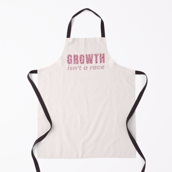 Item preview, Growth Isn't A Race – Floral Typography Quote Design designed and sold by TheSassyNoble.